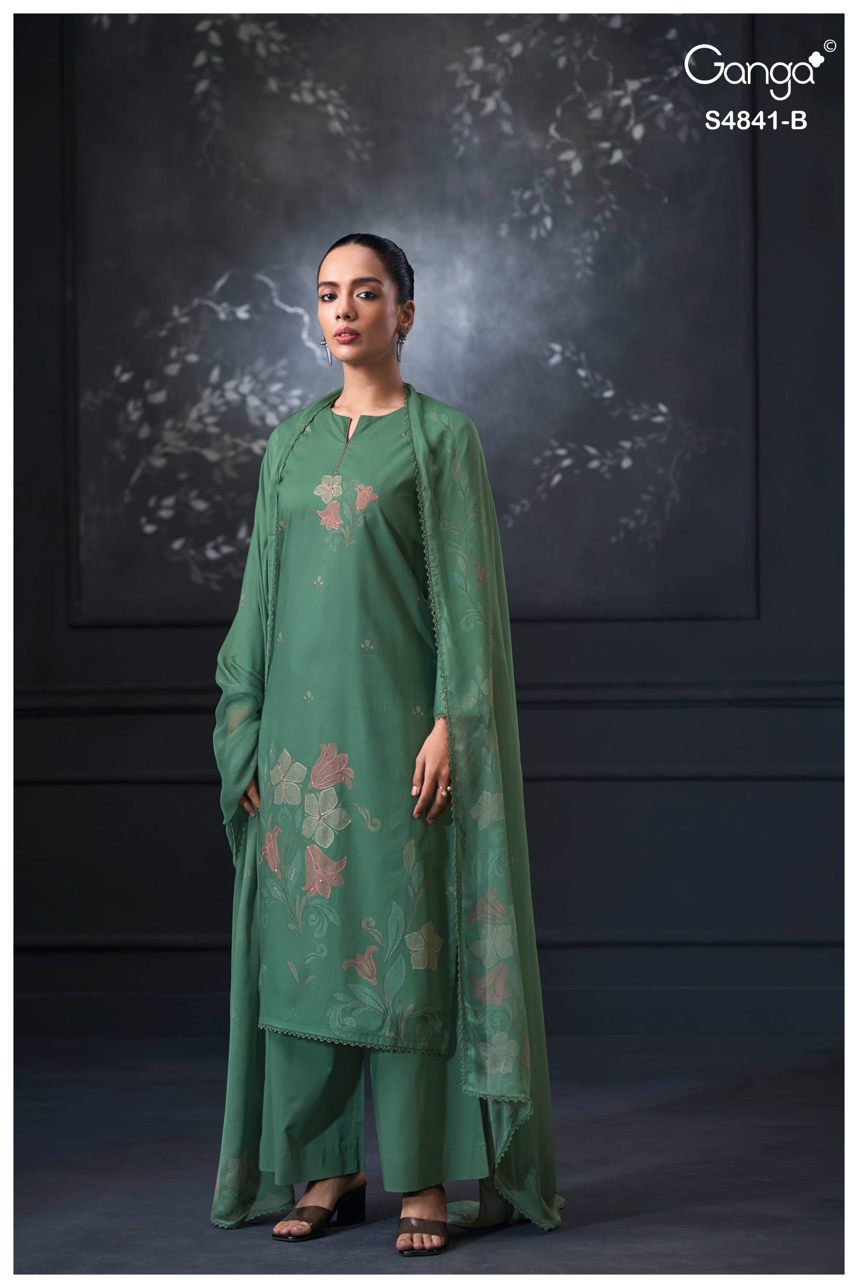 TANIRI 4841 Series By GANGA FASHION Stylish Beautiful Colourful COTTON Dresses At Wholesale Price
